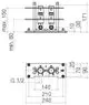 DORNBRACHT UP-Bodenbefestigung SERIENNEUTRAL 35948970, 3594897090 Galeriebild 3